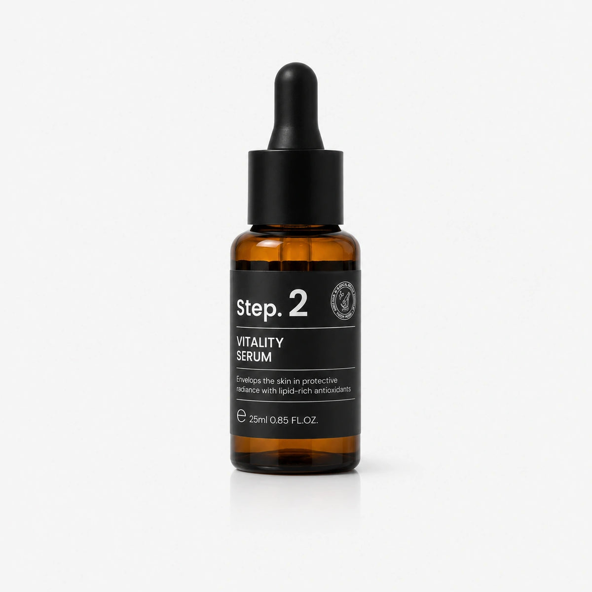 4D Dermacode Step 2 Vitality POOM, sérum facial con doble vitamina C, arbutina y niacinamida de acción iluminadora y antioxidante.
