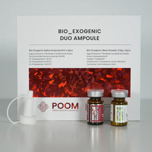 Bio Exogenic Duo con péptidos exógenos — Cosmética antiedad POOM