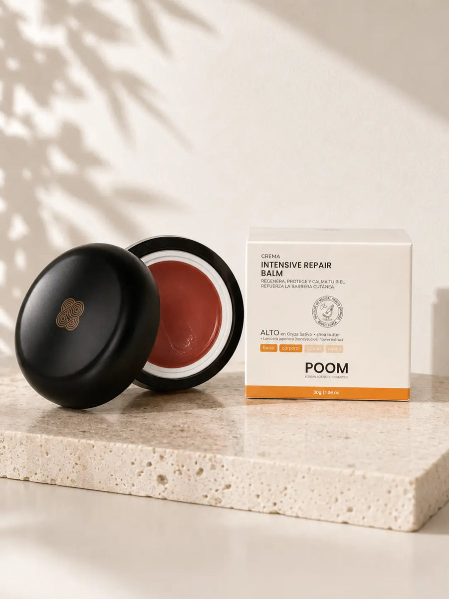 POOM Intensive Repair Balm, bálsamo reparador coreano para fortalecer la barrera cutánea, calmar la piel sensible y proporcionar hidratación intensiva