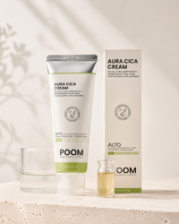 Aura Cica con Centella Asiática — Crema calmante coreana POOM
