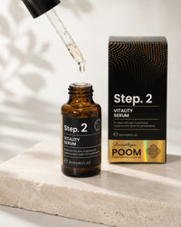 Sérum Vitality con Vitamina C y niacinamida — Textura coreana POOM