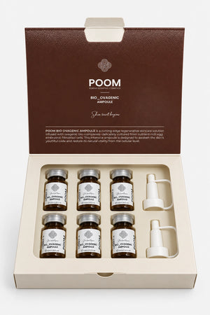 Bio_Ovagenic Ampoule POOM · ampolla facial con medios de cultivo de células madre pluripotentes