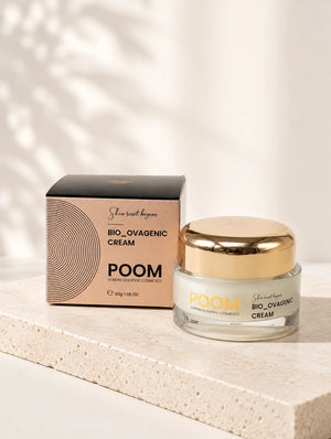 Bio_Ovagenic Cream POOM · crema facial con células madre pluripotentes 
 para regeneración celular y firmeza en piel madura · cosmética sanitaria coreana