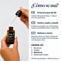 Cómo aplicar POOM Reinforce Serum Step 3 correctamente en la rutina facial