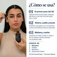 Cómo aplicar el sérum de retinol POOM paso a paso