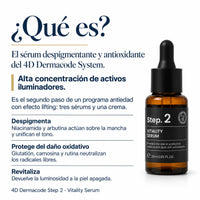 POOM Vitality Serum Step 2, sérum facial despigmentante y antioxidante